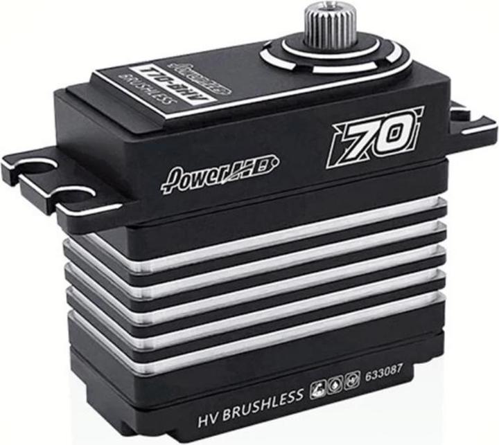 Actual product image Power HD Servo T70-BHV / 70kg / 0.12sec. / 7.4V Digital / Buggy 1:8