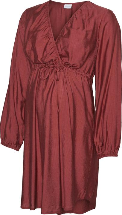 Mamalicious Normal geschnitten V-Ausschnitt Elastische Bündchen Kurzes Kleid Kleid (M)