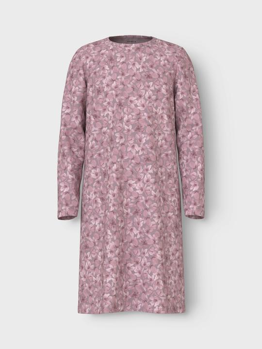 Actual product image Name it Nkfnightgown Ls Mauve Flower Noos (86)