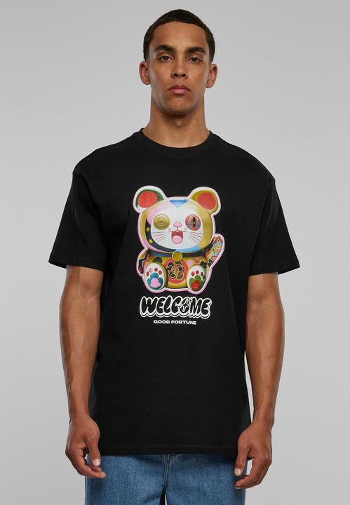 Actual product image Urban Classics Welcome Cat Heavy Oversize Tee - 91503 (M)