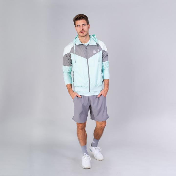Produktbild Bidi Badu Jibba Tech Windbreaker - mint / grau / weiss (M)