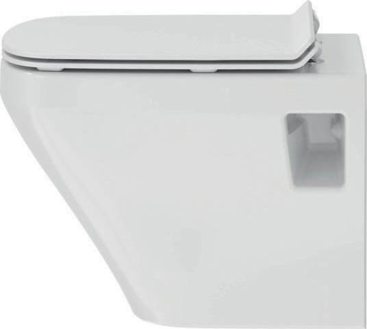 Actual product image Duravit Wall-hung WC set DURASTYLE Comp rim. white