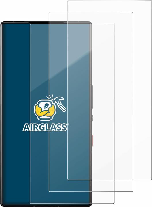 Immagine prodotto BROTECT Pellicola di vetro antiproiettile AirGlass (3 Pezzo/i, Magia rossa di Nubia)