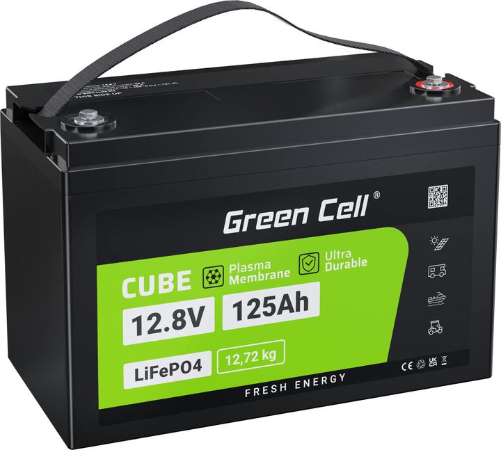 Image du produit GreenCell Batterie d'alimentation (12.80 V, 125 Ah)