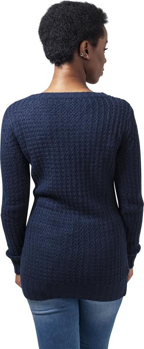 Actual product image Urban Classics Ladies Long Wideneck Sweater (S)