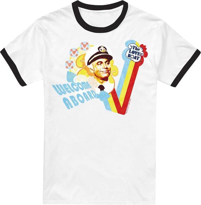 The Love Boat Unisex Adult Welcome Aboard T-Shirt