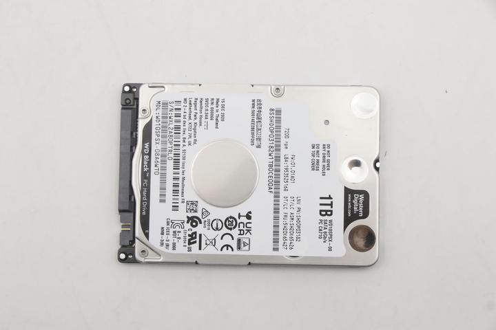 Actual product image Lenovo WD MZ1000S 2.5 1TB 7200 (1 TB)