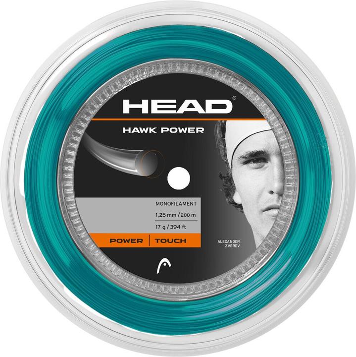 Head Hawk Power 200m Tennis Saiten Rolle
