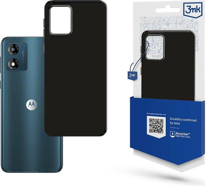 Actual product image 3MK Matt Case Motorola Moto E13 czarny/black (Motorola Moto E13)