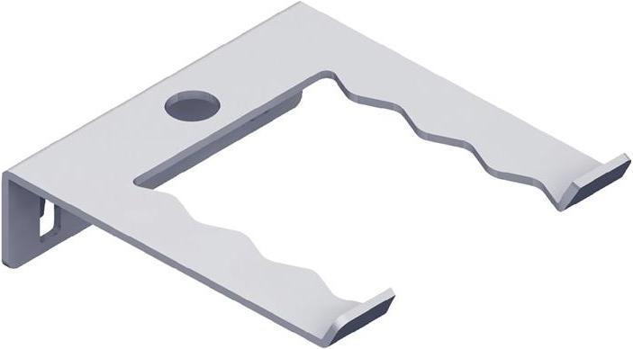 Produktbild Element-System Werkzeughalter Länge 98,5 mm Breite 63 mm Tiefe 75 mm weiss 1 Haken