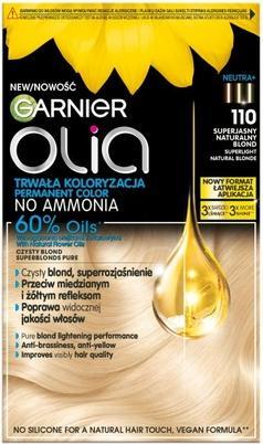 Image du produit Garnier Olia Hair Color 110 Superlight Natural Blonde (110 Superlight Blonde naturelle)