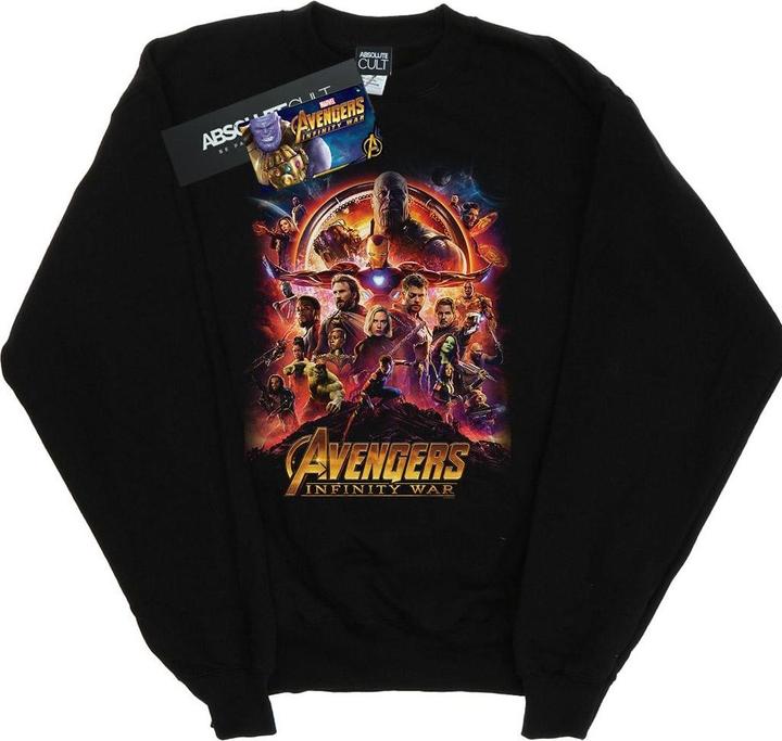 Avengers Infinity War Film Poster Baumwolle Sweatshirt