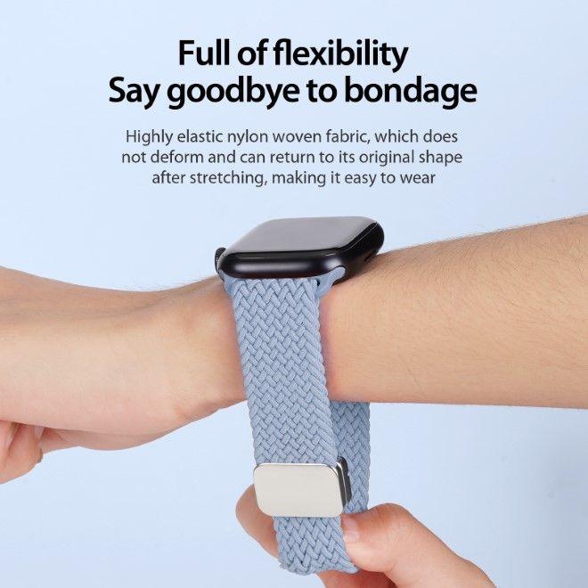 Produktbild Dux Ducis Mixture Pro Armband Apple Watch 38mm/40mm/41mm - Hellblau (41 mm, 38 mm, 40 mm, Nylon)