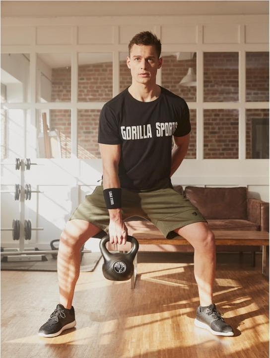 Produktbild Gorilla Sports Kettlebell Set (1 x 6 kg, 1 x 8 kg, 1 x 3 kg)