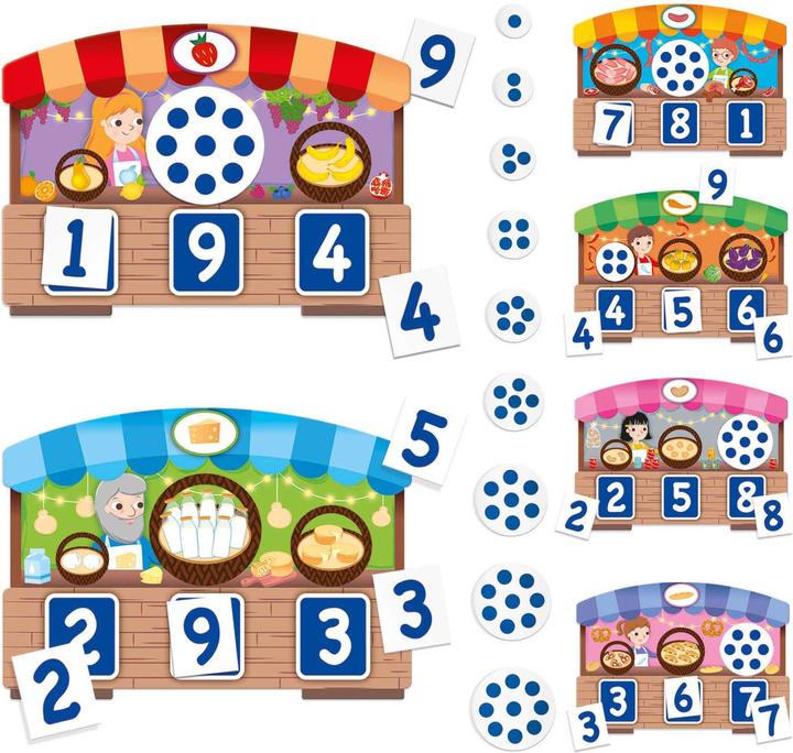 Actual product image Headup Games Tombola Tattile dei Numeri Montessori