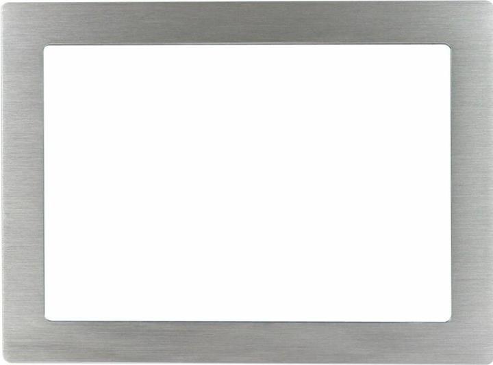 Produktbild Allnet touch display tablet 12 zoll zbh blende für einbaurahmen silber schmal (12", Silber)