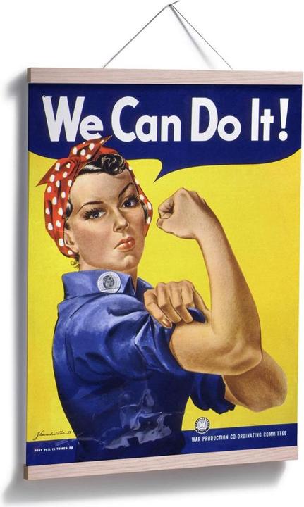 Produktbild Trenddeko Vintage We can do it (30 x 40 cm)