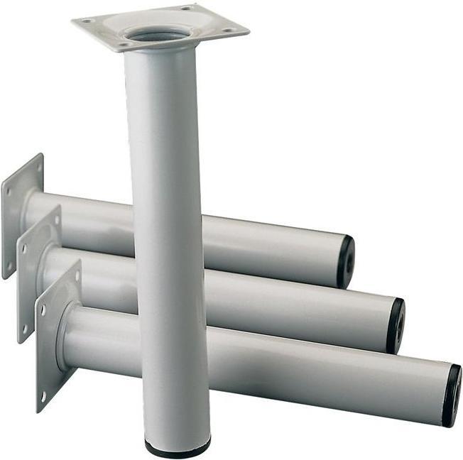 Element-System Möbelfuss weiss 30 mm Höhe 700 mm Anschraubplatte