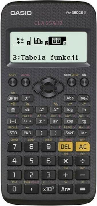 Casio FX-350CEX (Accumulatore di carica elettrica)
