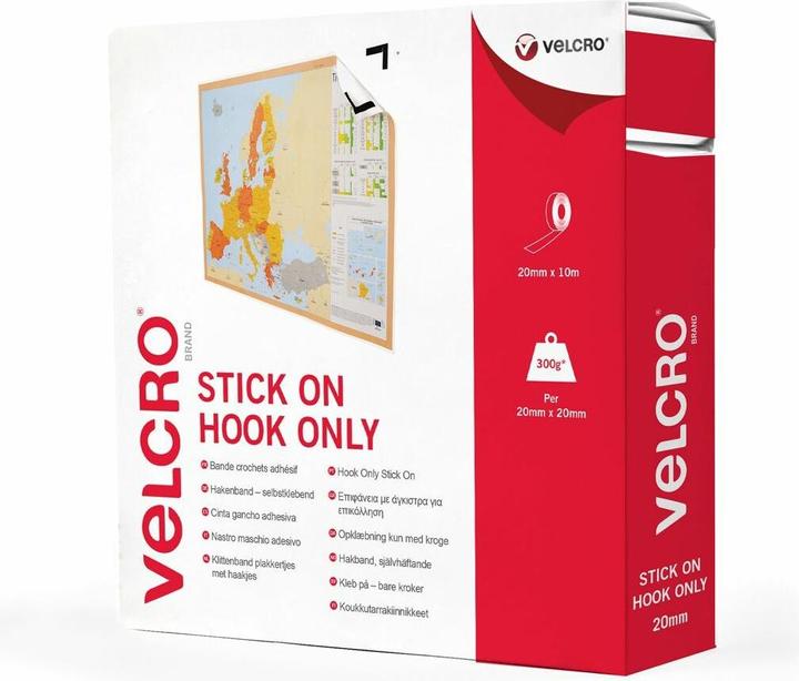 Actual product image Velcro brand Velcro tape self-adhesive (20 mm)