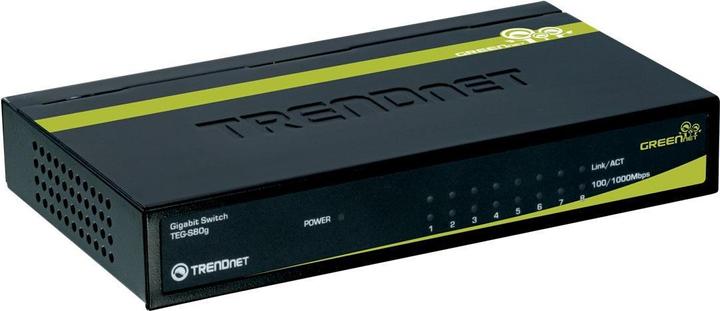 Produktbild Trendnet 8port Gigabit GREENNET Switch (8 Ports)