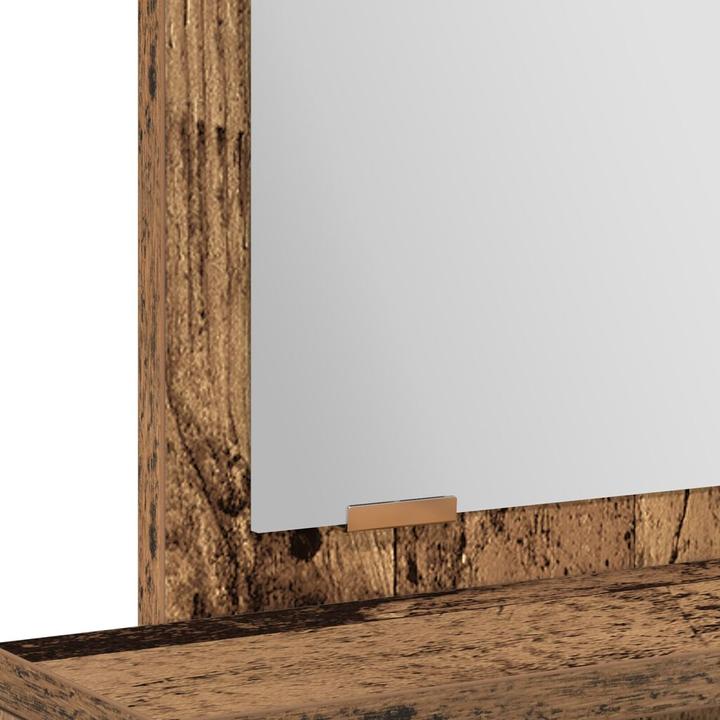 Immagine prodotto VidaXL Tavolino da toilette con cassetti in legno vecchio 50x41x140 cm