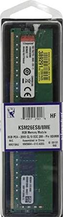 Produktbild Kingston Server-Memory KSM26ES8/8HD 1x 8 GB (1 x 8GB, 2666 MHz, DDR4-RAM, DIMM)