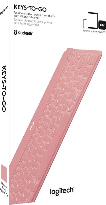 Produktbild Logitech Keys-To-Go (Eng. Int., iPad, iPhone, Apple TV)