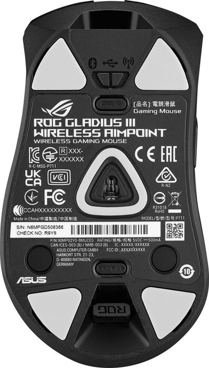 Actual product image ASUS ROG Gladius III (Cable)