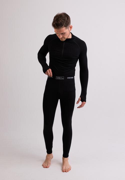 Immagine prodotto Cash-Mere High Performance Kaschmir Sportwäsche Leggings (L)