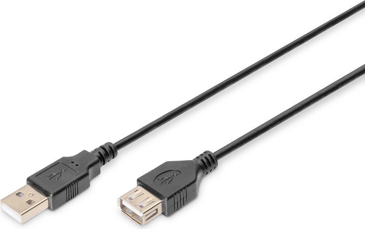 Immagine prodotto Digitus Cavo di prolunga USB 2.0 (1.80 m, USB 2.0)