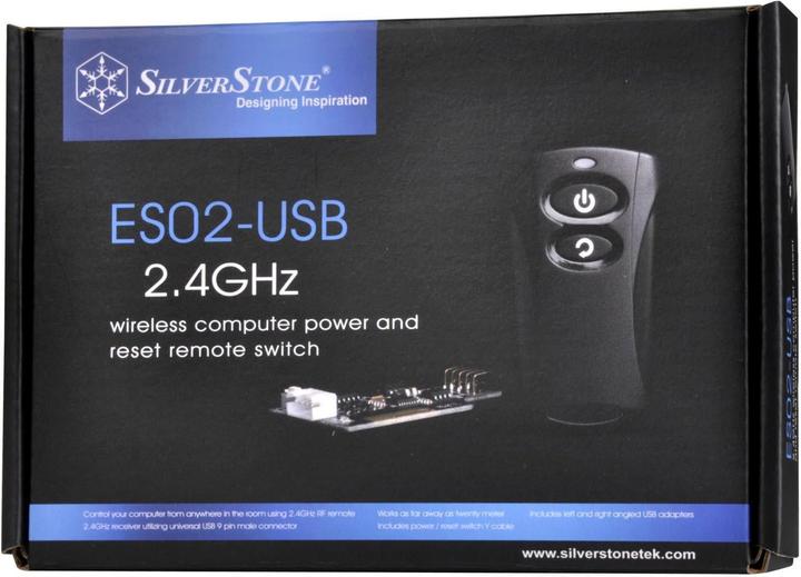 Actual product image Silverstone SST SST-ES02-USB (Device-specific remote control, Radio Frequency (RF))