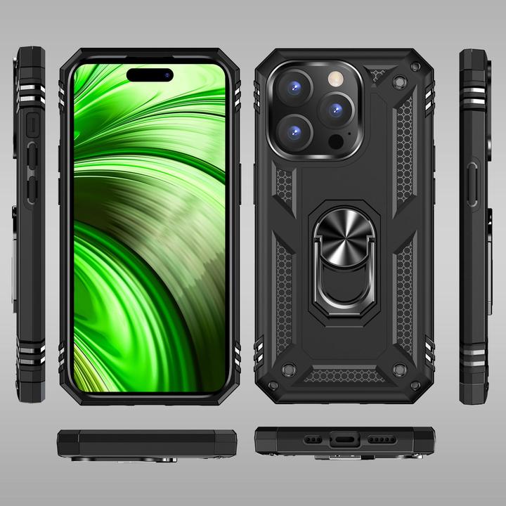 Image du produit Nalia Étui antichoc Military-Style Ring (Apple iPhone 14 Pro Max)