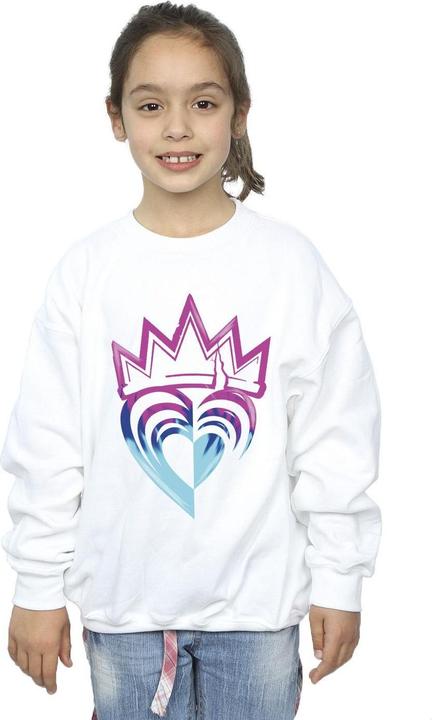 Produktbild Disney Descendants Pink Crown Sweatshirt Mädchen (140, 146)