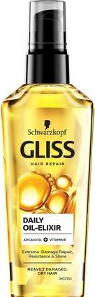 Schwarzkopf Gliss Kur - Daily Oil Elixir Nourishing Hair Elixir From Oil To Daily Use 75Ml (75 ml)
