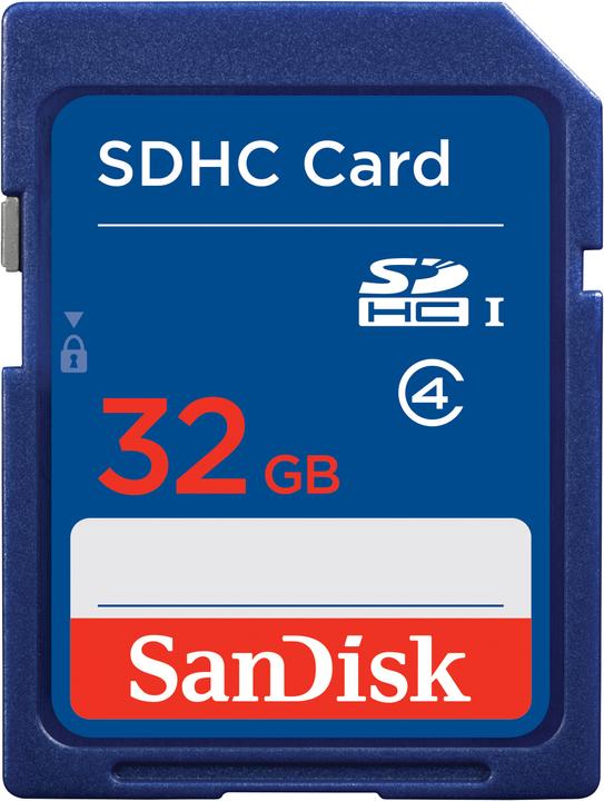 SanDisk Standard Memory Card (32 GB, SDHC, SD, U1, UHS-I)