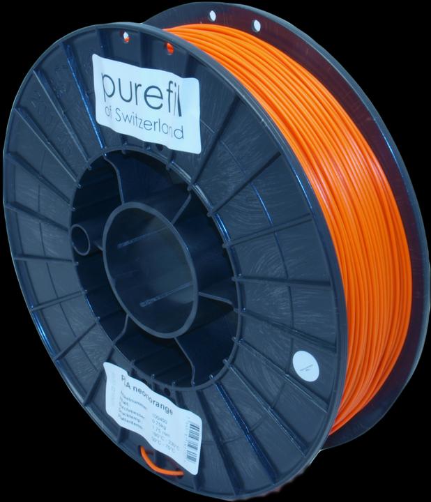 Actual product image Purefil FIlament (PLA, 1.75 mm, 750 g, Orange)