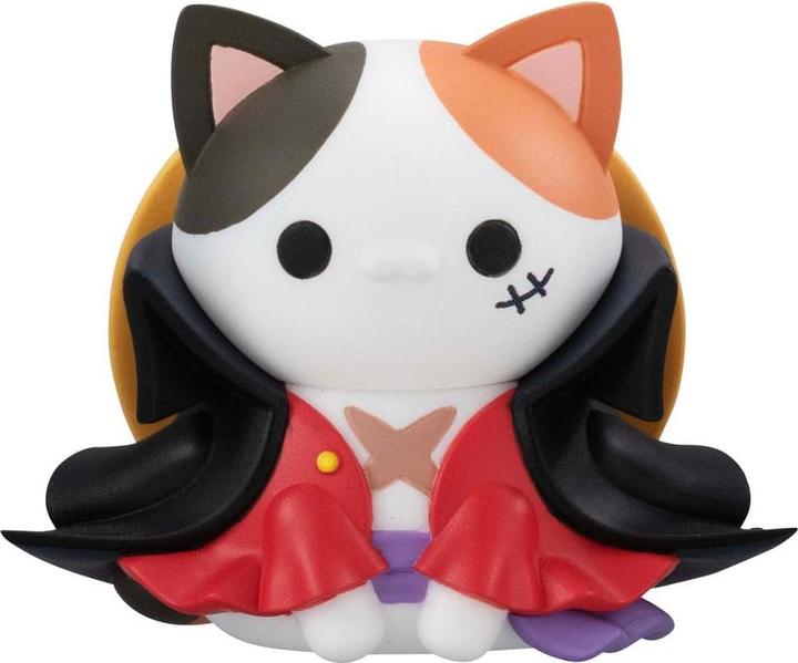 Produktbild Megahouse One Piece Mega Cat Project trading figures NyanPieceNyan! Ver. Luffy in Wano Kuni 3 cm (8)