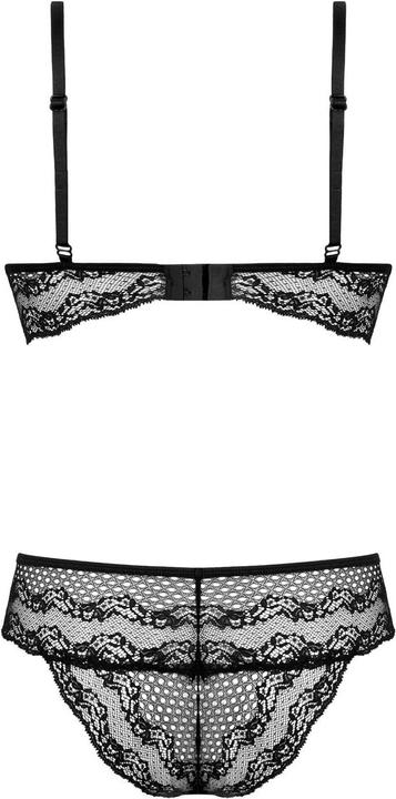 Produktbild Christine Le Duc Fleur SpitzenBHSet Schwarz (M)