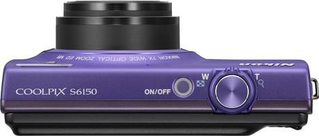 Produktbild Nikon Coolpix S6150, 16MP, 7x Zoom, HD, Touch-LCD, Violett (1/2,3'')
