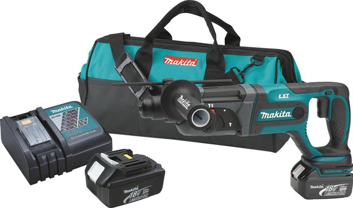 Makita Akum. perforatorius SDS+ 2x18V 3.0Ah Li-Ion (Akkubetrieb)