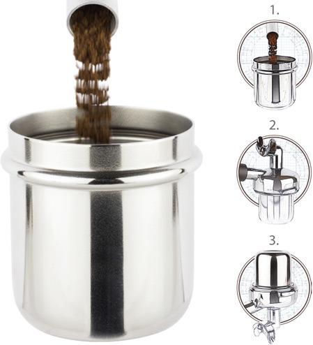 Actual product image Motta Dispenser for ground coffee