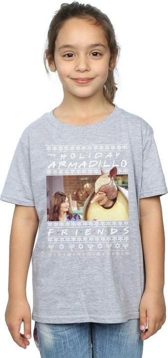 Immagine prodotto Friends Fair Isle Holiday Armadillo Maglietta Ragazze (116)