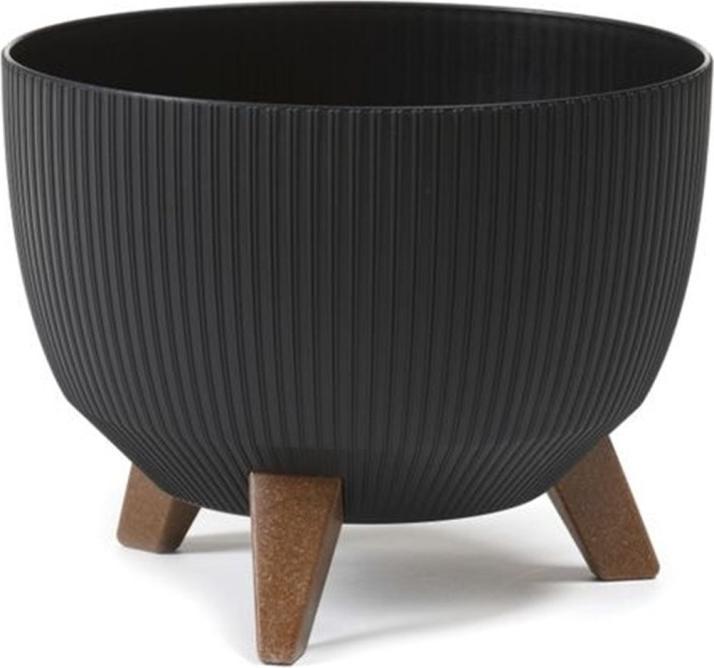 Actual product image Neogard ROMA ECO flower pot, Ø 29 cm, black (30 cm)