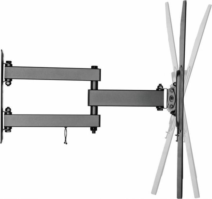 Produktbild equip Wandhalterung TV 32"-55" schwarz schwenkbar (Wand, 55", 35 kg)