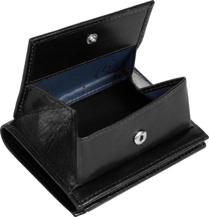 Produktbild Bugatti Secure Slim - RFID Kreditkartenhalter mit Wiener Münzfach Romano