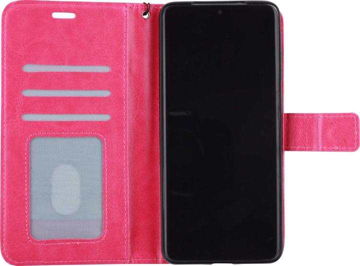 Produktbild PhoneLook Hülle Galaxy A34 Premium Flip Dunkelrosa (Samsung Galaxy A34 5G)