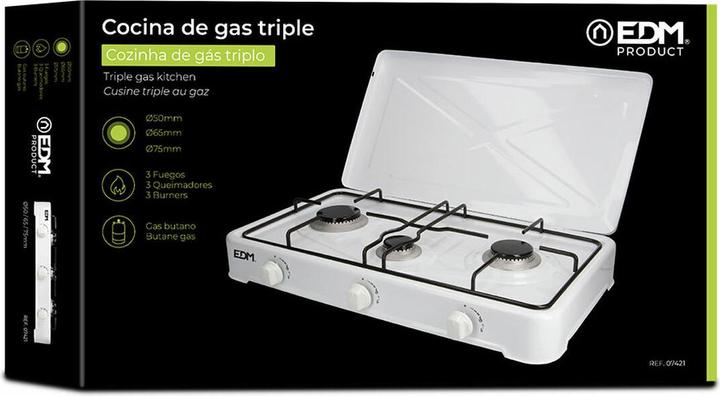 Immagine prodotto EDM Gaskocher 07421 60 x 33 x 12 cm