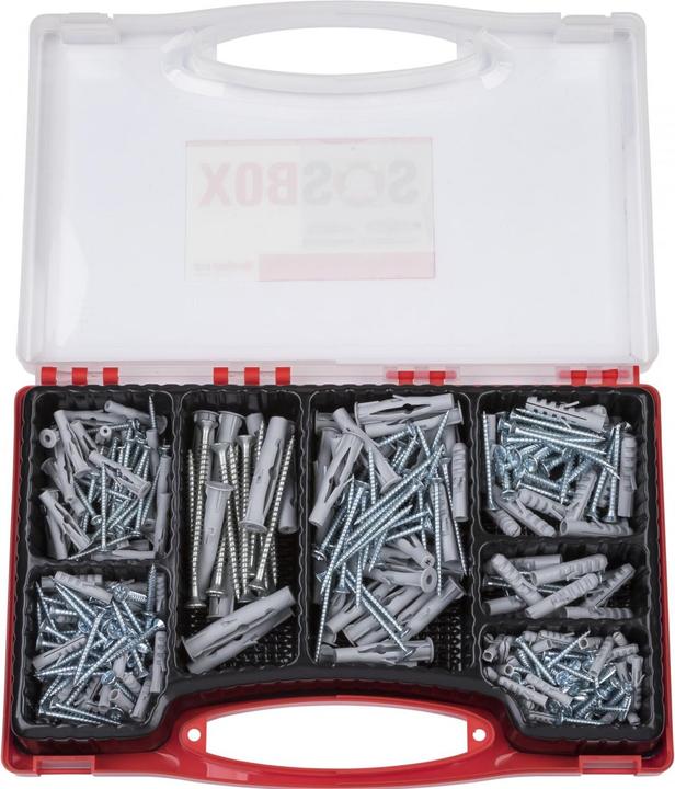 Image du produit Fischer SOSBOX S + FU Vis (180 pcs)