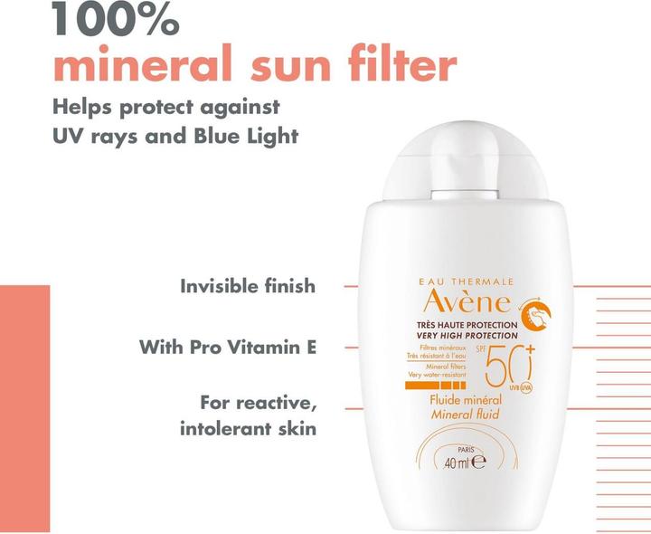 Produktbild Avène Sonnenfluid (Sonnencreme, SPF 50+, 40 ml, 70 g)